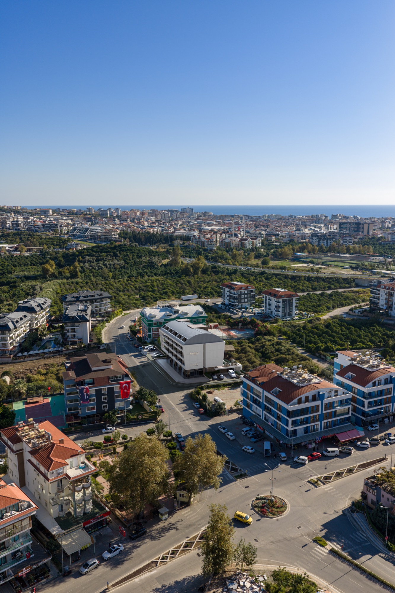 Городская среда района Оба