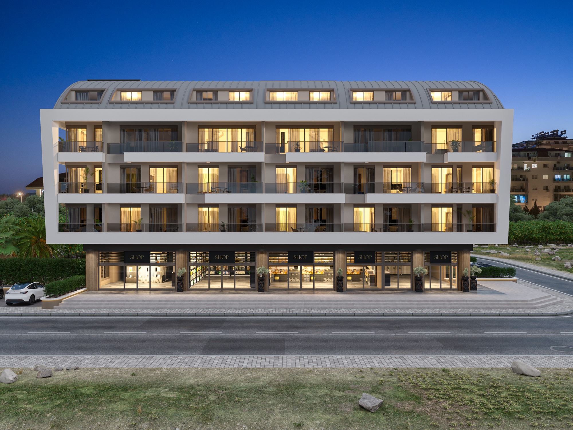 Рендер Mak Lunar Residence