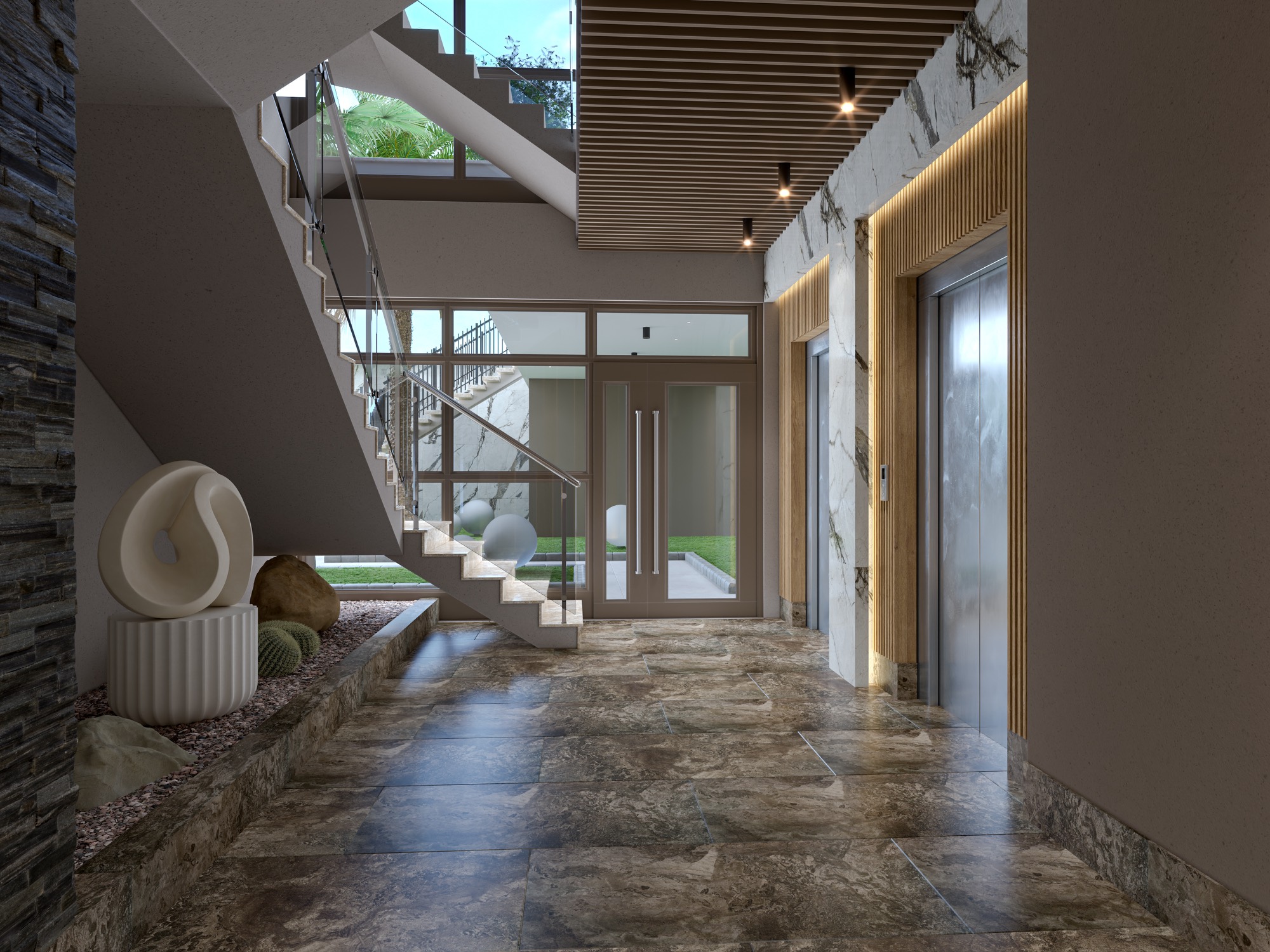 Лобби Mak Lunar Residence